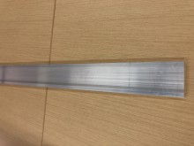 アルミニウム アルミ板材 -  A6063FB  t8×60×1000mm