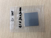 コバルト 純コバルト板材 - Co≧99.95%  t1×30×30mm   コバルト 純コバルト板材 - Co≧99.95%  t1×30×30mm
