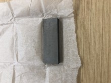 タングステン 純タングステン板材 - W≧99.95%  t4×12×34mm   タングステン 純タングステン板材 - W≧99.95%  t4×12×34mm