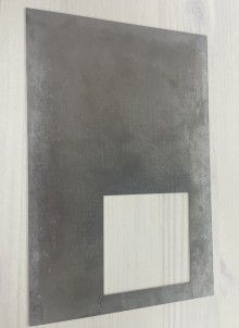 純タングステン板材 板　Ｗ≧99.96％  1Ｘ200Ｘ300mm  
